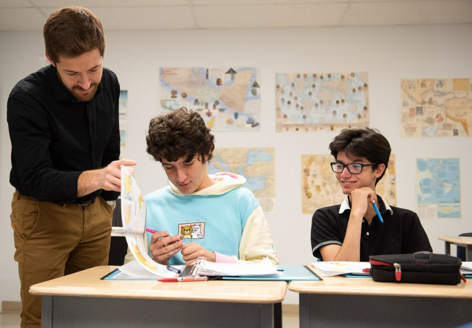 High School Geography Students